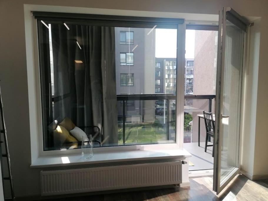 Erdvi Studija Spacious Studio Apartment Self Check In Vilna Exterior foto